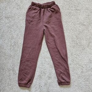 Zara Brown Jogger Sweats Size Small